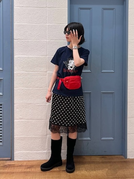 ぴんさん（レディース・161cm）の春コーディネート