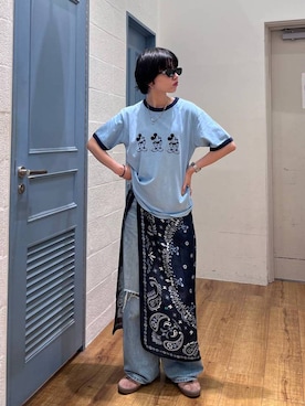 ぴんさん(レディース・161cm)の夏コーディネート