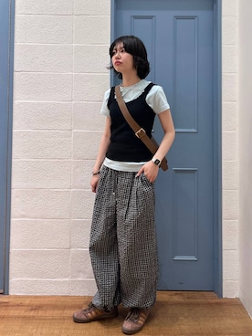 ぴんさん(レディース・161cm)の春コーディネート