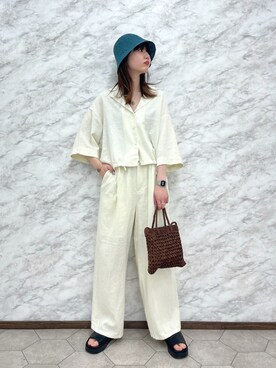 ぴんさん（レディース・161cm）の春コーディネート