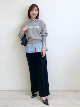 「アイテム（パンツ）」を使った、J U R Iさん（レディース・160cm・30代）の秋コーディネート