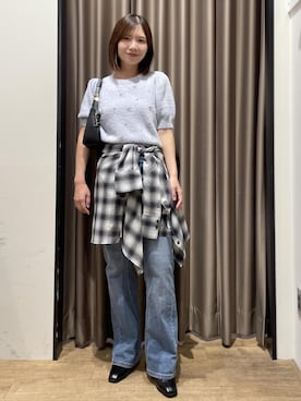 「VIS（ビス）のアイテム」を使った、J U R Iさん（レディース・160cm）の秋コーディネート