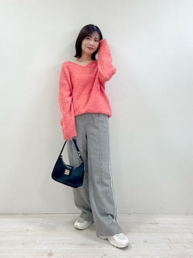 「アイテム（パンツ）」を使った、J U R Iさん（レディース・160cm・30代）の秋コーディネート