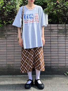 azuさん（レディース・160cm）の夏コーディネート