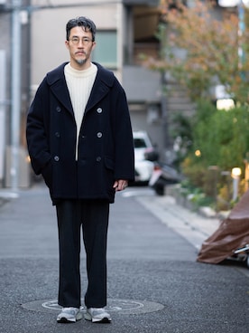 「DOCKERS（ドッカーズ）のアイテム（ジャケット/アウター）」を使った、m_hosokawaさん（メンズ・180cm）の秋コーディネート