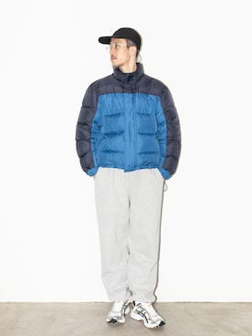 「Eddie Bauer（エディーバウアー）のアイテム（ダウンジャケット/コート）」を使った、m_hosokawaさん（メンズ・180cm）の冬コーディネート