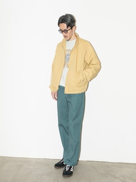 「FRUIT OF THE LOOM（フルーツオブザルーム）のアイテム（トップス）」を使った、m_hosokawaさん（メンズ・180cm）の冬コーディネート