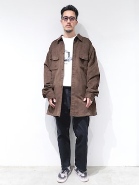 「TENDERLOIN（テンダーロイン）のアイテム」を使った、m_hosokawaさん（メンズ・180cm）の秋コーディネート