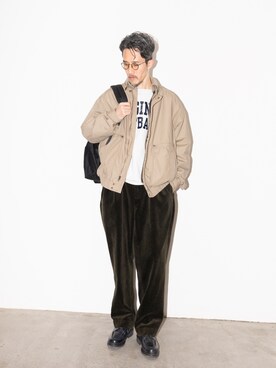 「Paraboot（パラブーツ）のアイテム（ブーツ）」を使った、m_hosokawaさん（メンズ・180cm）の秋コーディネート