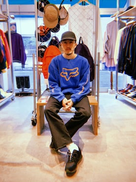 「AVALONE（アヴァロン）のアイテム」を使った、m_hosokawaさん（メンズ・180cm）の秋コーディネート