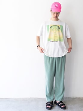 「SHAKA（シャカ）のアイテム」を使った、m_hosokawaさん（メンズ・180cm）の夏コーディネート