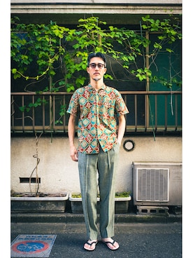 「used mix」｜m_hosokawaさん（メンズ・180cm）の夏コーディネート