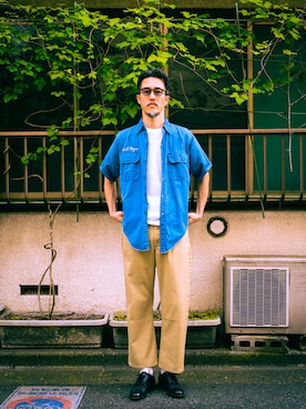 「used mix」｜m_hosokawaさん（メンズ・180cm）の夏コーディネート