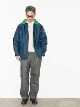 「Paraboot（パラブーツ）のアイテム（ブーツ）」を使った、m_hosokawaさん（メンズ・180cm）の冬コーディネート