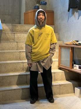 武士俣 淳(GARDEN 渋谷)さん(メンズ・163cm)の夏コーディネート
