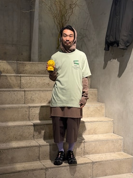 「アイテム（レッグウェア）」を使った、武士俣  淳(GARDEN 渋谷)さん（メンズ・163cm・30代）の秋コーディネート
