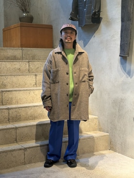 武士俣  淳(GARDEN 渋谷)さん（メンズ・163cm）の冬コーディネート