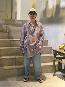 武士俣 淳(GARDEN 渋谷)さん(メンズ・163cm)の夏コーディネート
