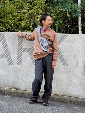 武士俣  淳(GARDEN 渋谷)さん（メンズ・163cm）の秋コーディネート