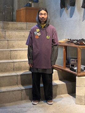 武士俣 淳(GARDEN 渋谷)さん(メンズ・163cm)の夏コーディネート