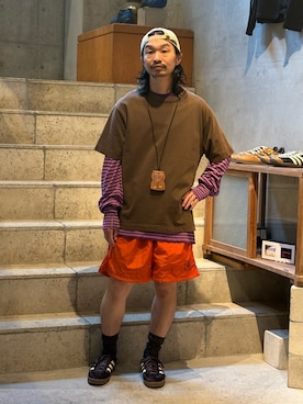 武士俣  淳(GARDEN 渋谷)さん（メンズ・163cm）の夏コーディネート