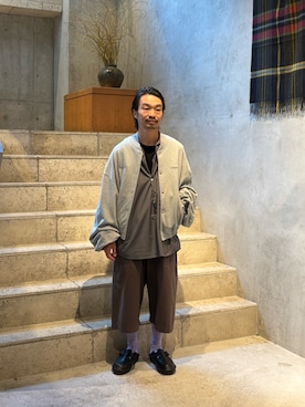 武士俣  淳(GARDEN 渋谷)さん（メンズ・163cm）の秋コーディネート