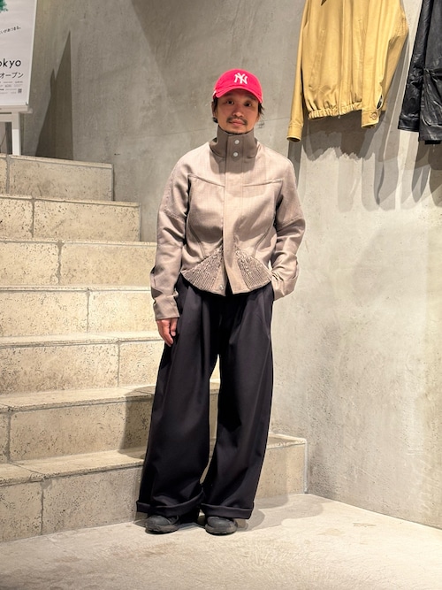 Toironier/トワロニエ/STA-P 2Tuck Side Tuck Pants
