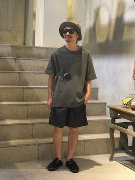 武士俣  淳(GARDEN 渋谷)さん（メンズ・163cm）の夏コーディネート