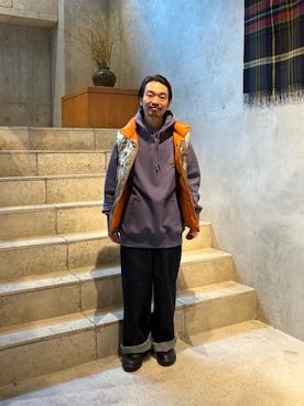 武士俣  淳(GARDEN 渋谷)さん（メンズ・163cm）の秋コーディネート