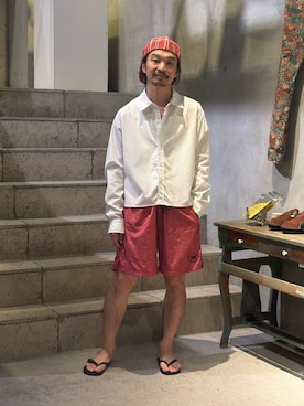 武士俣 淳(GARDEN 渋谷)さん(メンズ・163cm)の夏コーディネート