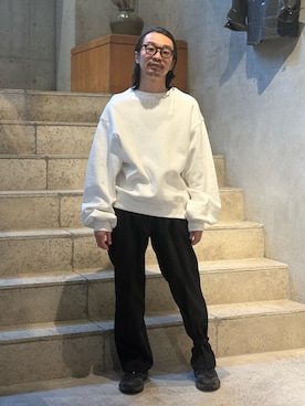 武士俣  淳(GARDEN 渋谷)さん（メンズ・163cm）の冬コーディネート