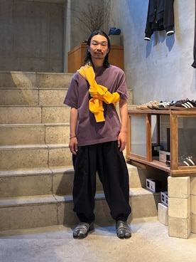 武士俣 淳(GARDEN 渋谷)さん(メンズ・163cm)の夏コーディネート