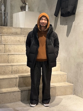 「アイテム（ジャケット/アウター）」を使った、武士俣  淳(GARDEN 渋谷)さん（メンズ・163cm・30代）の秋コーディネート