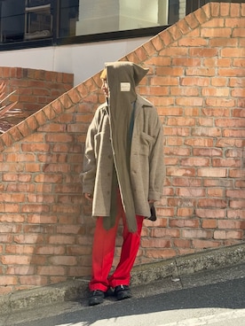 武士俣  淳(GARDEN 渋谷)さん（メンズ・163cm）の冬コーディネート