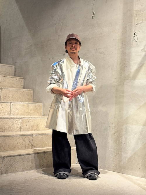 Toironier/トワロニエ/Denim 2Tuck Side Tuck Pants