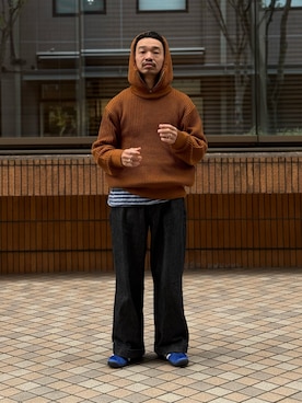 武士俣  淳(GARDEN 渋谷)さん（メンズ・163cm）の秋コーディネート