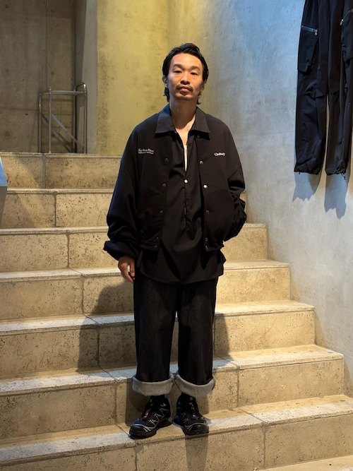 【ORIHICA】極美品✨ ストライプ ブラック 175cm程度　L(Y6) セール】SHINYA KOZUKA/シンヤコズカ/ORDINARY LOCAL VERSITY