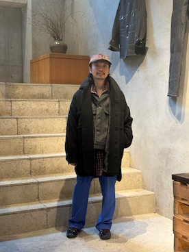 武士俣  淳(GARDEN 渋谷)さん（メンズ・163cm）の冬コーディネート