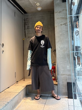 武士俣  淳(GARDEN 渋谷)さん（メンズ・163cm・30代）の秋コーディネート