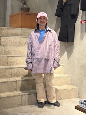 武士俣  淳(GARDEN 渋谷)さん（メンズ・163cm）の冬コーディネート