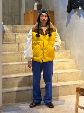 武士俣  淳(GARDEN 渋谷)さん（メンズ・163cm）の冬コーディネート