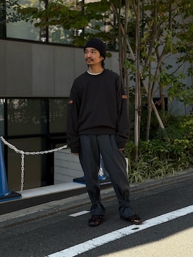 武士俣  淳(GARDEN 渋谷)さん（メンズ・163cm）の秋コーディネート