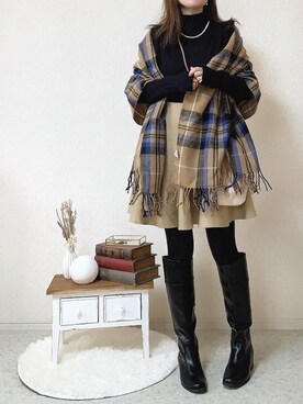 さにぃ。さん(レディース・153cm)の冬コーディネート