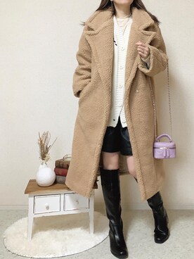 さにぃ。さん（レディース・153cm）の冬コーディネート