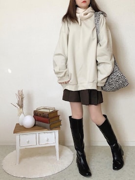 さにぃ。さん（レディース・153cm）の秋コーディネート