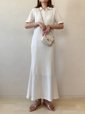 「GeeRA（ジーラ）のアイテム」を使った、さにぃ。さん（レディース・153cm）の夏コーディネート
