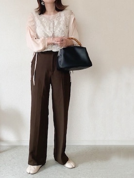 「LHME（エルエイチエムイー）のアイテム」を使った、さにぃ。さん（レディース・153cm）の夏コーディネート