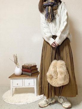 さにぃ。さん(レディース・153cm)の冬コーディネート