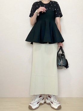 「GeeRA」｜さにぃ。さん（レディース・153cm）の夏コーディネート