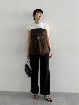 あんずさん（レディース・163cm）の夏コーディネート